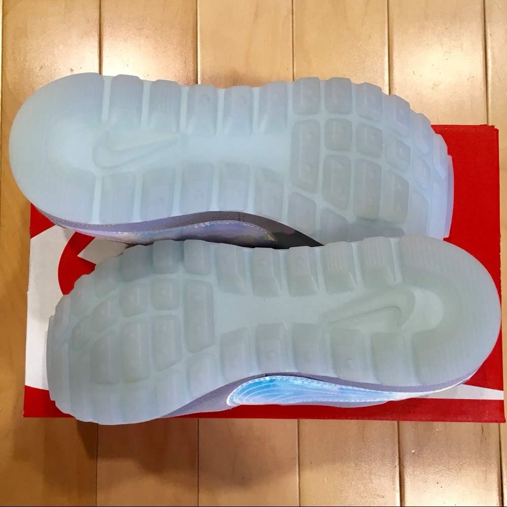 WOMENS NIKE PRE LOVE OX GREY WHITE LIGHT BLUE - Picture 5 of 7